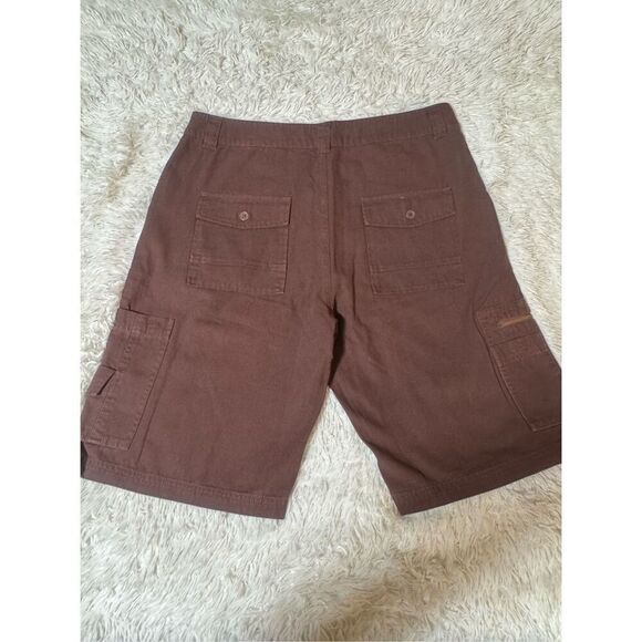 Weekendz off Men brown cargo shorts 34x12 - Picture 2 of 6